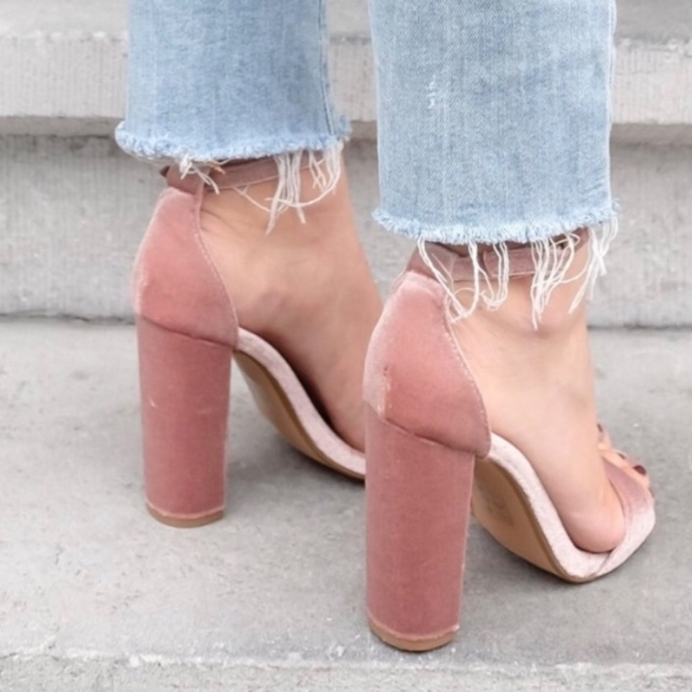 Steve Madden Velvet Heels